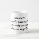 Search for powered by caffeine mugs Introvert