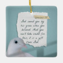 Search for pigeon christmas tree decorations Dove