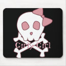 Search for girly skull mousepads Punk