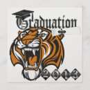 Search for tiger graduation invitations College