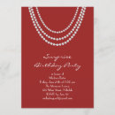 Search for old hollywood invitations Red
