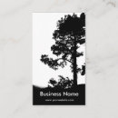 Search for strength business cards Nature