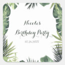 Search for tropical plants stickers Summer