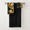 Search for music bath towels Elegant