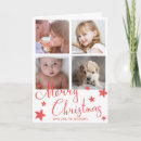 Search for chalk christmas cards Red