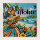 Search for tropical island puzzles Hawaii