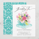 Search for bouquet birthday invitations Elegant