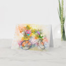 Search for bicycle note cards Floral
