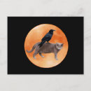 Search for moon cat postcards Orange
