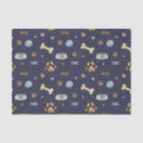 Search for dog paw print tissue paper Blue
