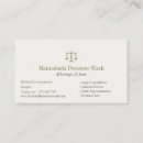 Search for judge business cards Law firm