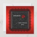 Search for black lace invitations Rose