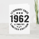 Search for 1962 birthday cards Vintage