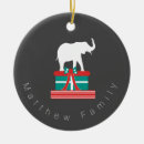 Search for circus christmas tree decorations Elephant