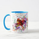Search for color splash mugs Red