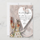 Search for pearl wedding invitations Champagne