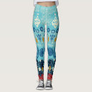 Search for lotus flower leggings Blue