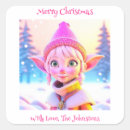Search for cute pink christmas stickers Snowflake