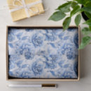 Search for blue toile tissue paper Elegant