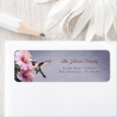 Search for hummingbirder return address labels Elegant