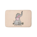 Search for elephant bath mats Cute baby elephant