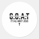 Search for all over print stickers Jesus