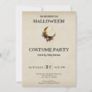 Search for gold halloween invitations Vintage