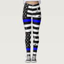 Search for horizontal lines leggings Blue