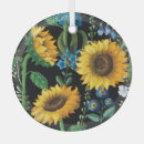 Search for sunflower christmas tree decorations Watercolor