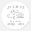 Search for vintage pickup truck stickers Classic