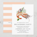 Search for coral engagement party invitations Simple