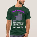 Search for funny fibromyalgia tshirts Cat