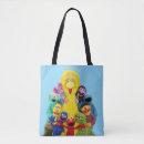Search for bert sesame street tote bags Big bird