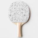 Search for doodle ping pong paddles Black and white