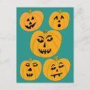 Search for jack o lanterns postcards October