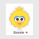 Search for big bird face stickers Cute