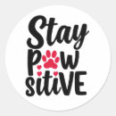 Search for pawsitive stickers Funny