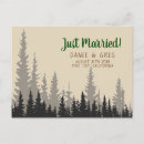 Search for mountain wedding announcement cards Trees