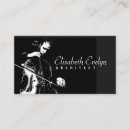 Search for stringed instruments business cards Music
