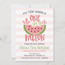 Search for one in a melon invitations Girl