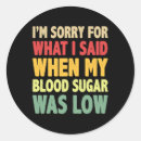 Search for for what i said stickers Blood