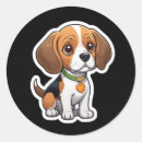 Search for beagle cartoon stickers Animal