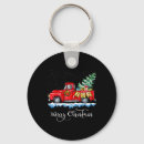 Search for old trucks key rings Red