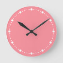 Search for pink and white clocks Modern
