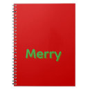 Search for holiday notebooks Green
