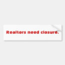 Search for real estate bumper stickers House