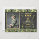 Search for kids army invitations Green