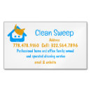 Search for broom clean business cards Cute
