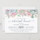 Search for cactus rehearsal dinner invitations Floral