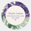 Search for blue leaf stickers Purple